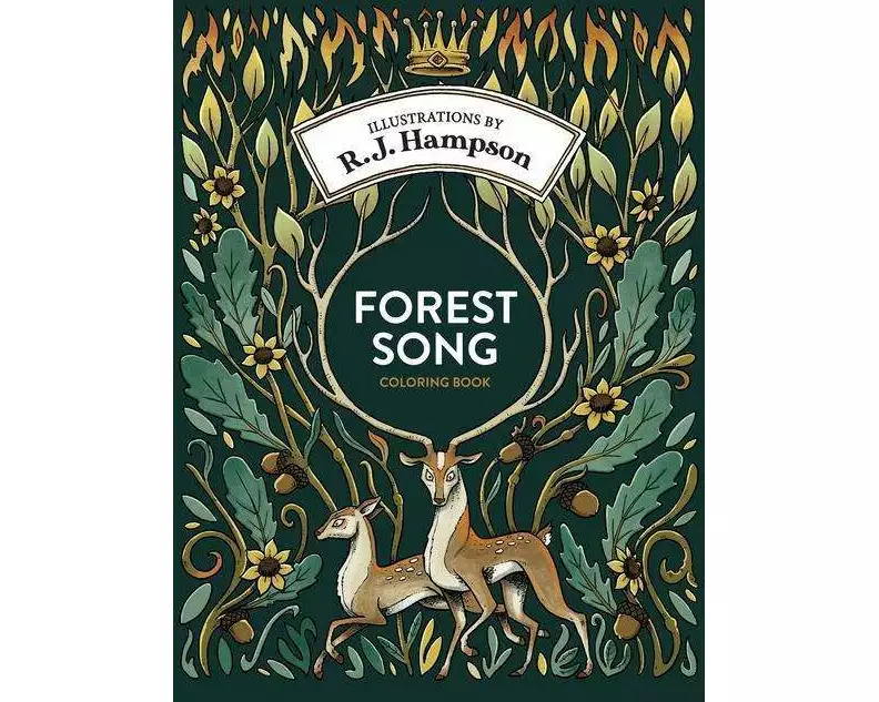 Forest Song Coloring Book