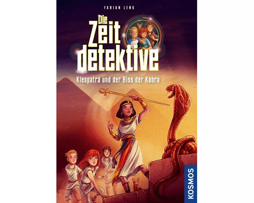 Die Zeitdetektive, 1, Kleopatra und der Biss der Kobra