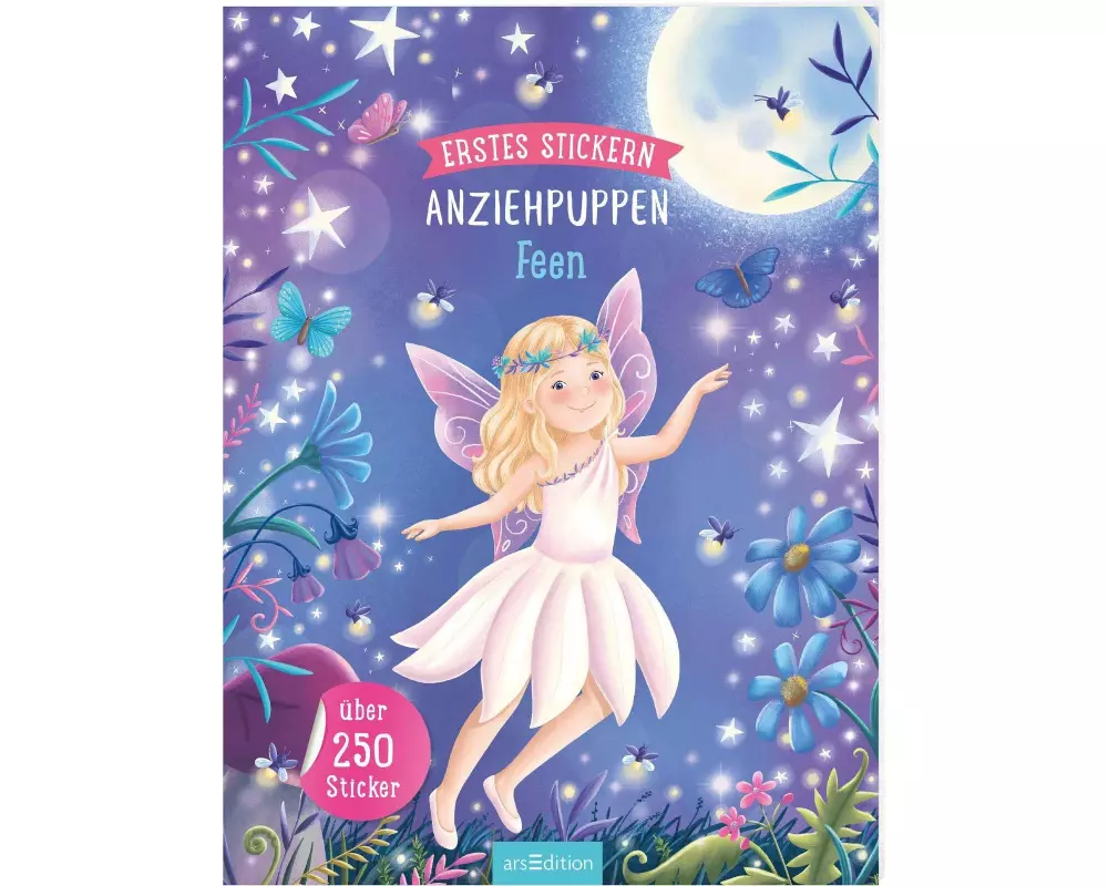 Erstes Stickern Anziehpuppen – Feen