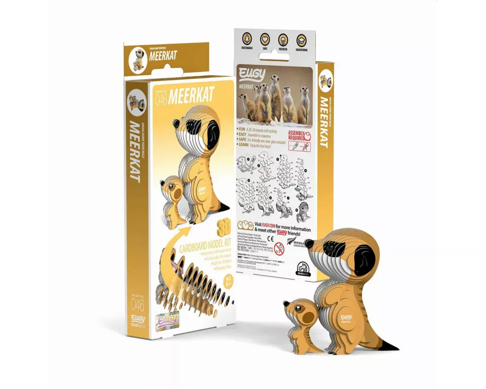 3D Bastelset Erdmännchen