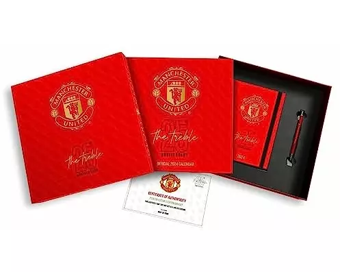 Official Manchester United FC 2024 Musical Collectors Gift Box Set