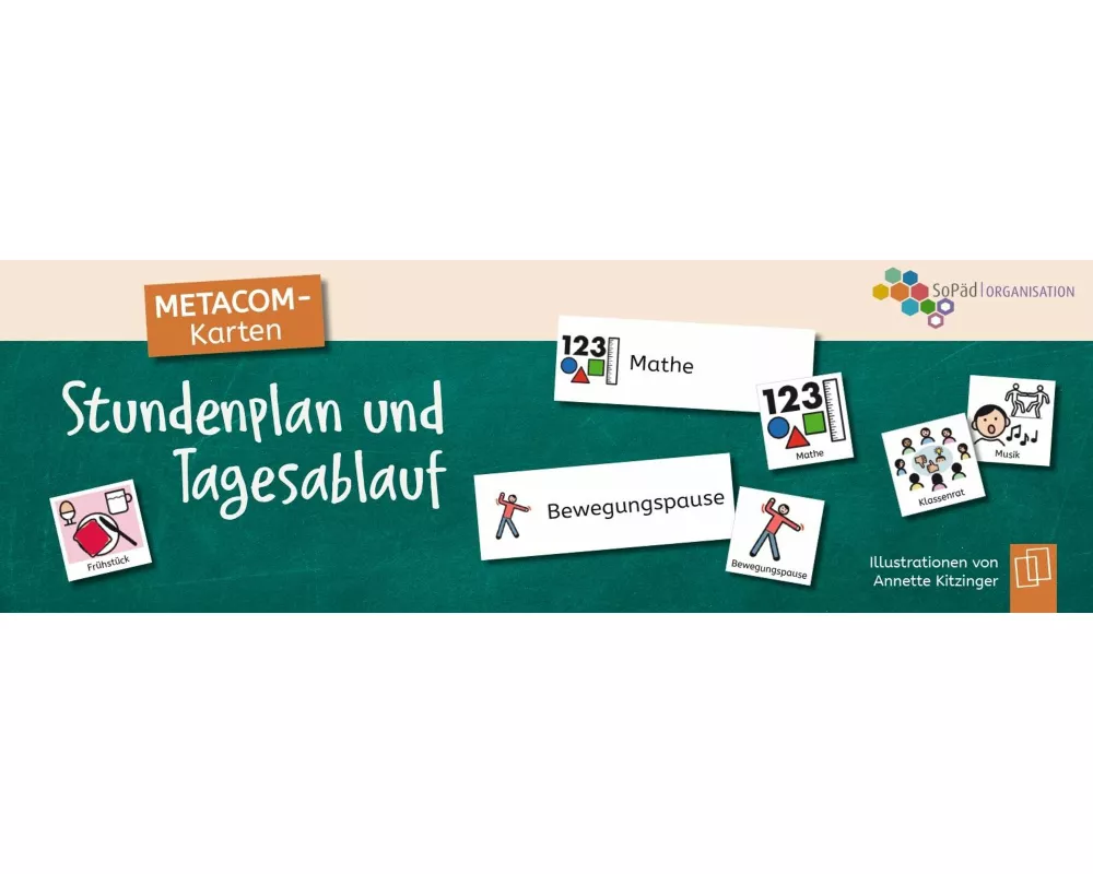 METACOM-Karten: Stundenplan und Tagesablauf