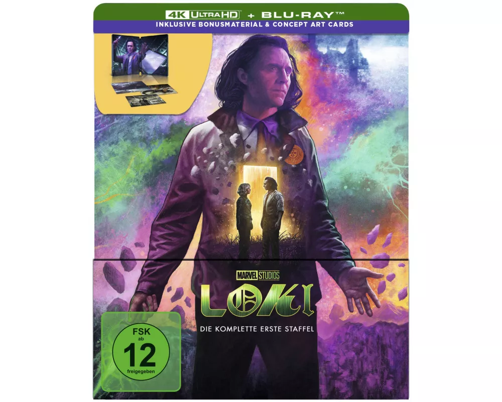 Loki - Staffel 1 UHD BD (Lim. Steelbook)
