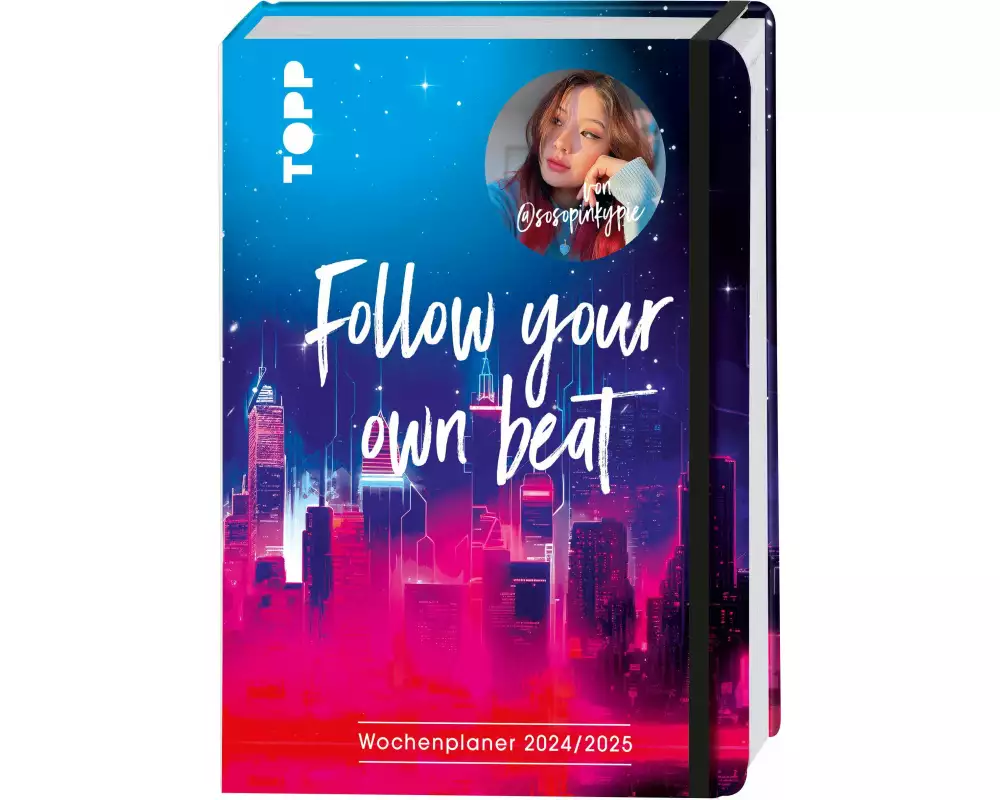 Follow your own beat. Wochenplaner 2024/2025