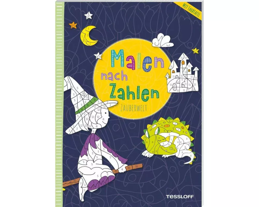 Malen nach Zahlen. Zauberwelt