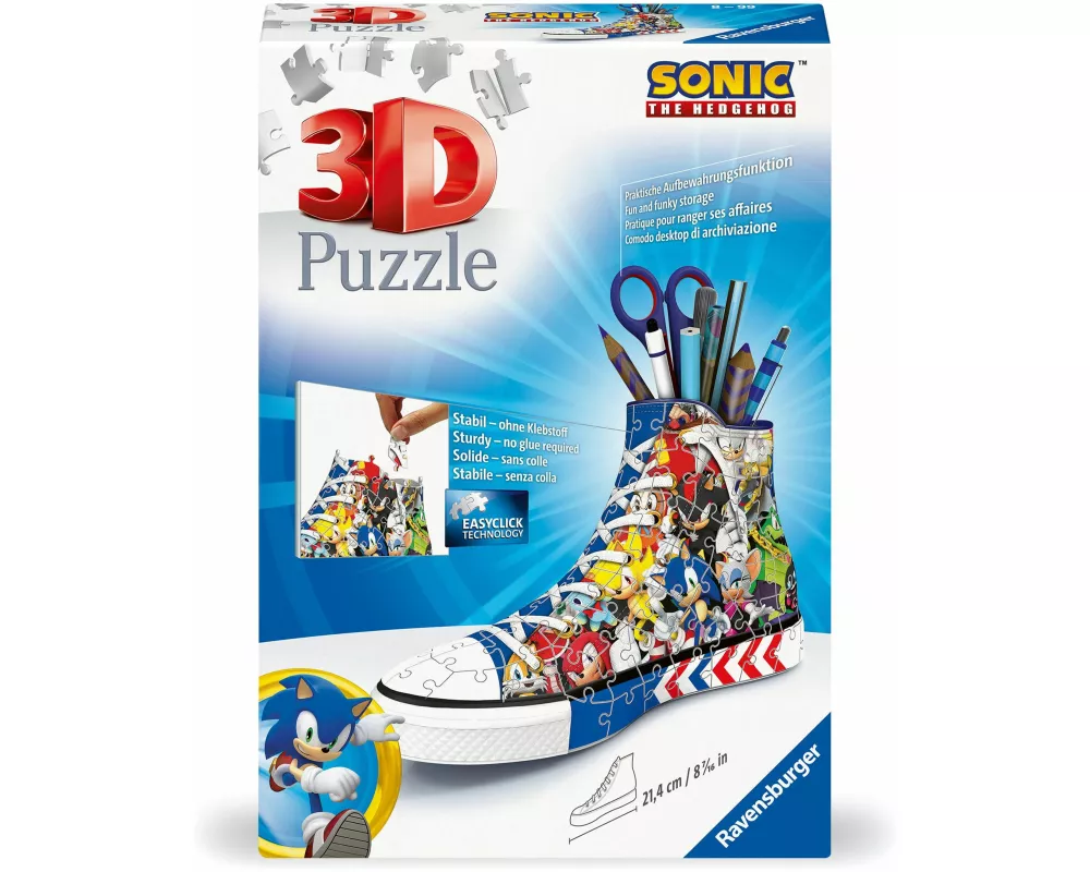 3D Puzzle Sneaker Sonic the Hedgehog