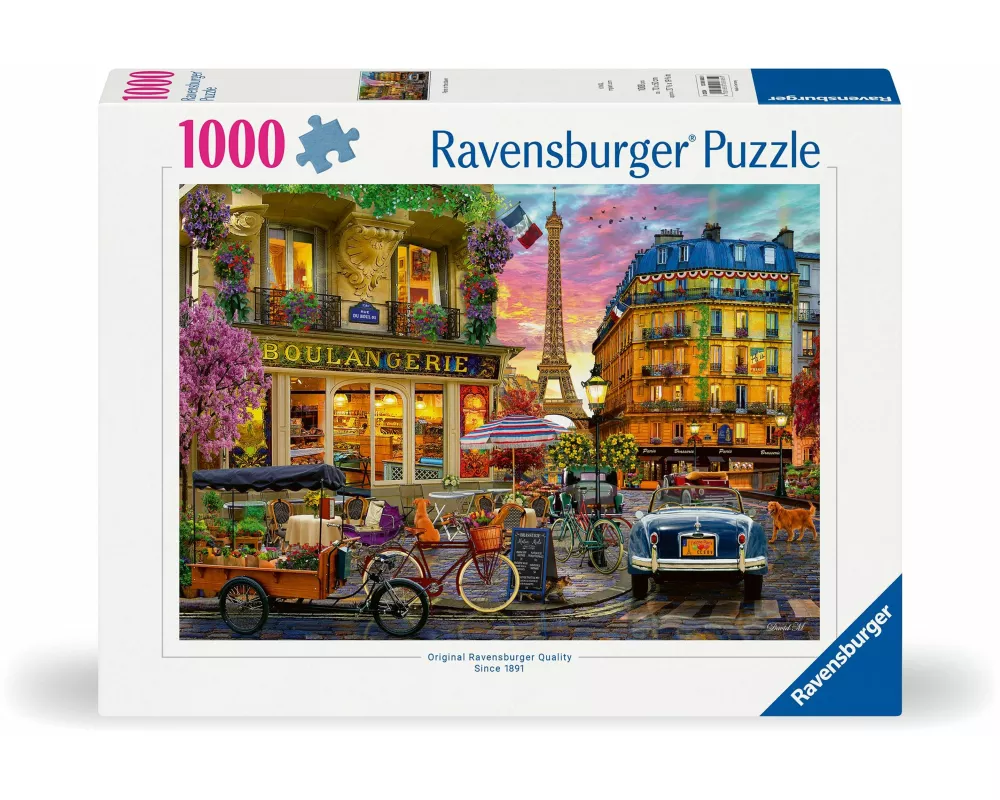 Erwachsenenpuzzle 1000 Teile - Paris im Morgenrot