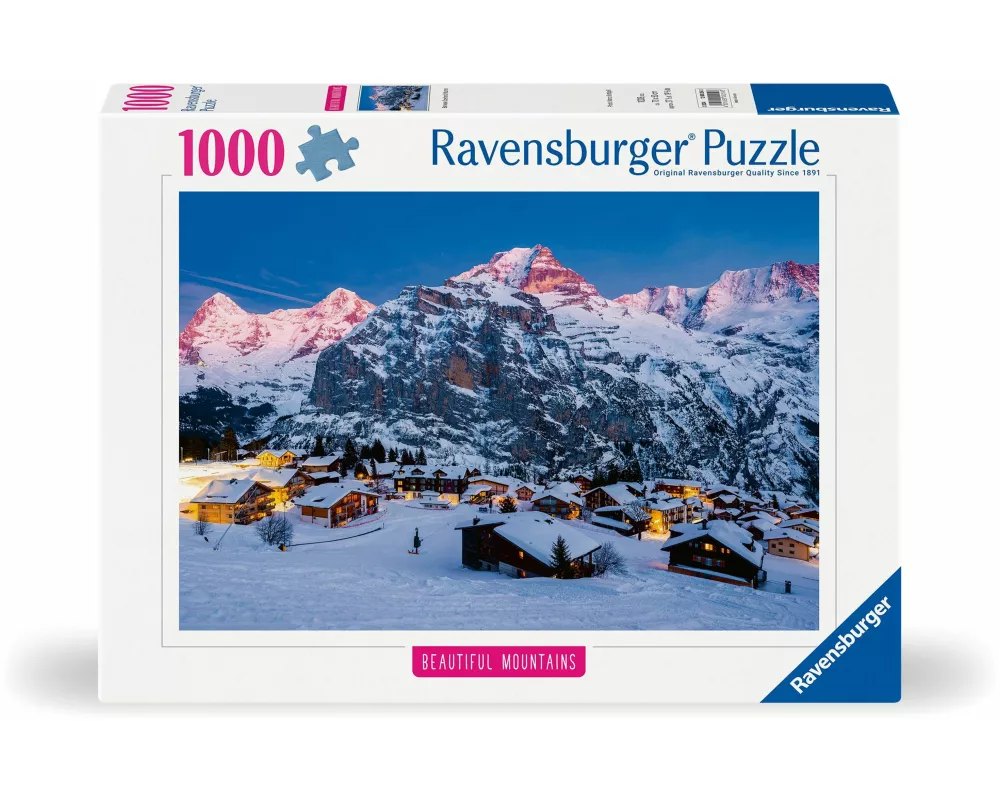 Erwachsenenpuzzle 1000 Teile - Berner Oberland, Mürren