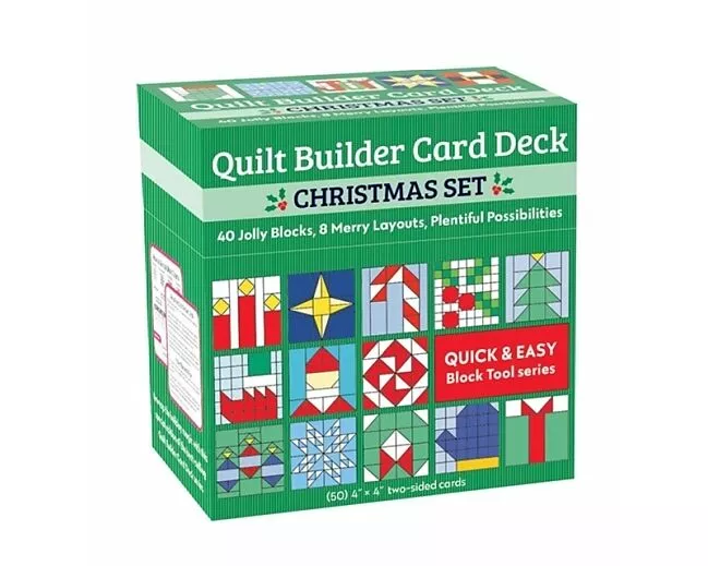 Quilt Builder Card Deck Christmas Set