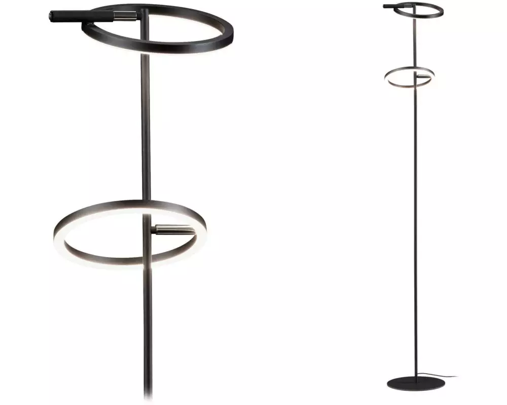 Paulmann Stehleuchte Odila, Schwarz matt