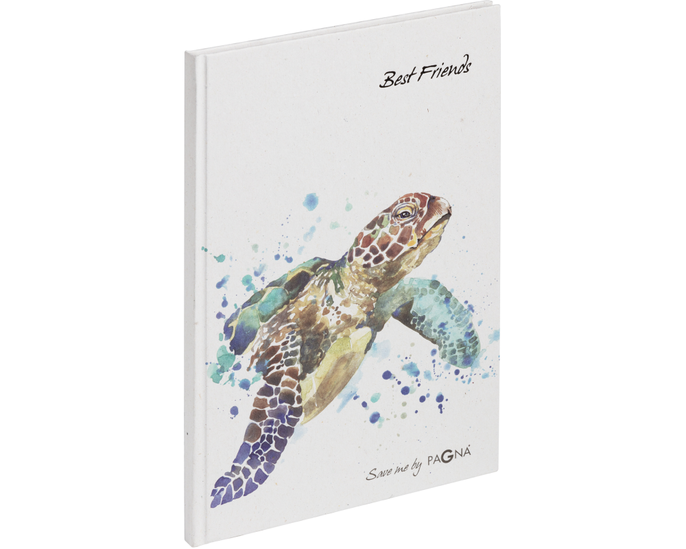 PAGNA Freundebuch Save me 20372-15 Schildkröte 60 Seiten