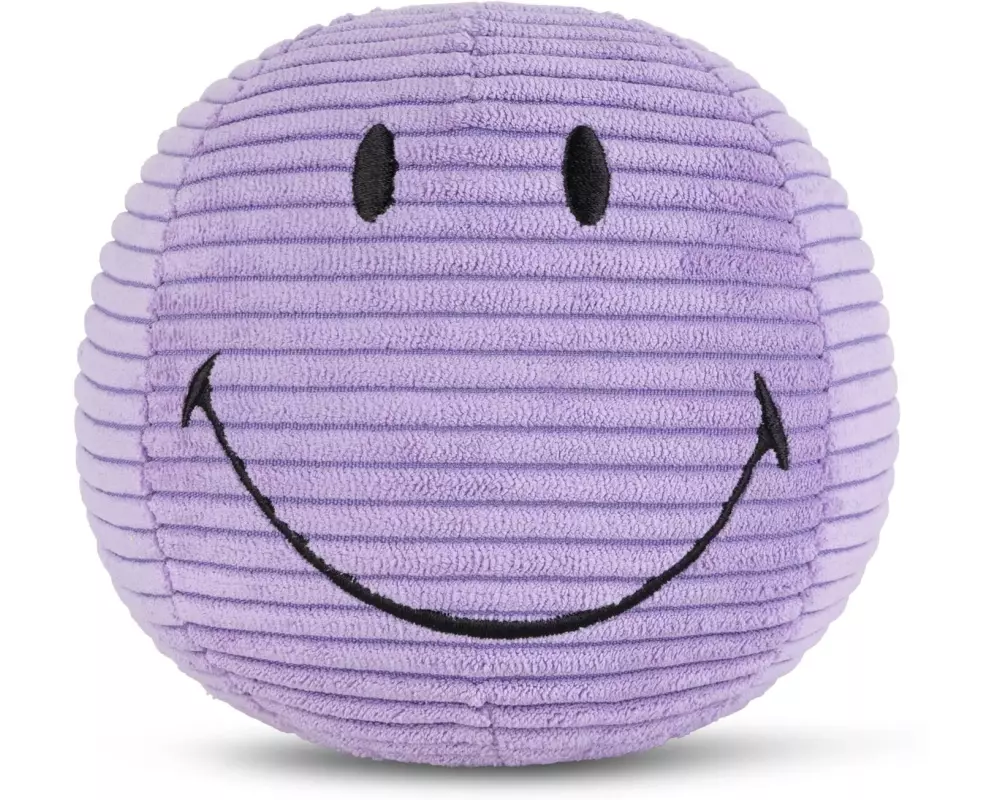 Bon Ton Toys Plüsch Smiley ECO Kordsamt Lila 13 cm