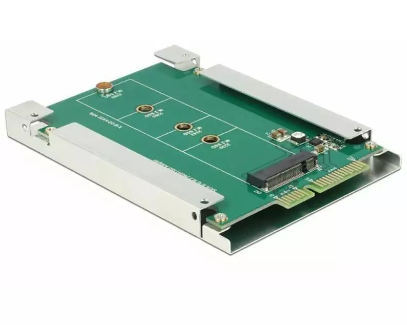 Delock 2.5"-Adapterplatine für M.2-Module