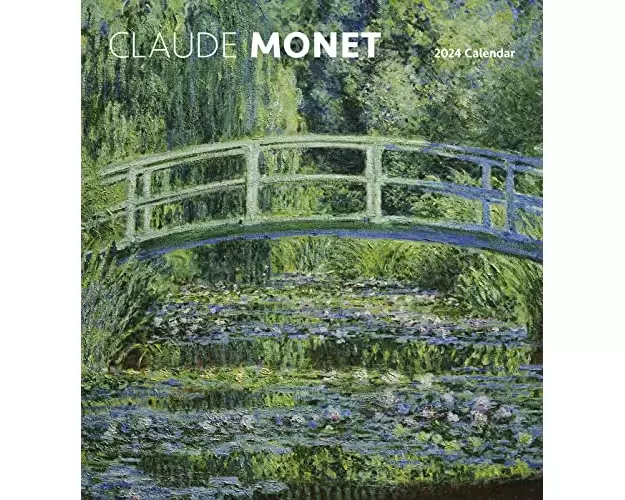 Claude Monet 2024 Wall Calendar