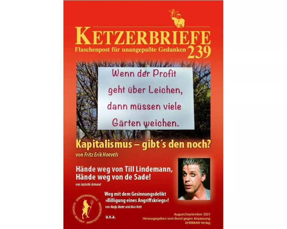 Kapitalismus - gibt´s den noch?