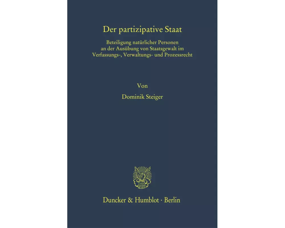 Der partizipative Staat