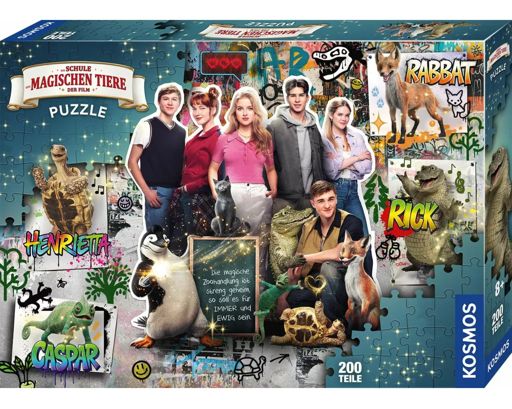 Die Schule der magischen Tiere Puzzle Film 200 Teile