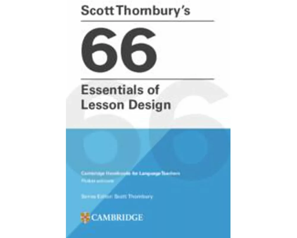 Scott Thornbury's 66 Essentials of Lesson Design Paperback