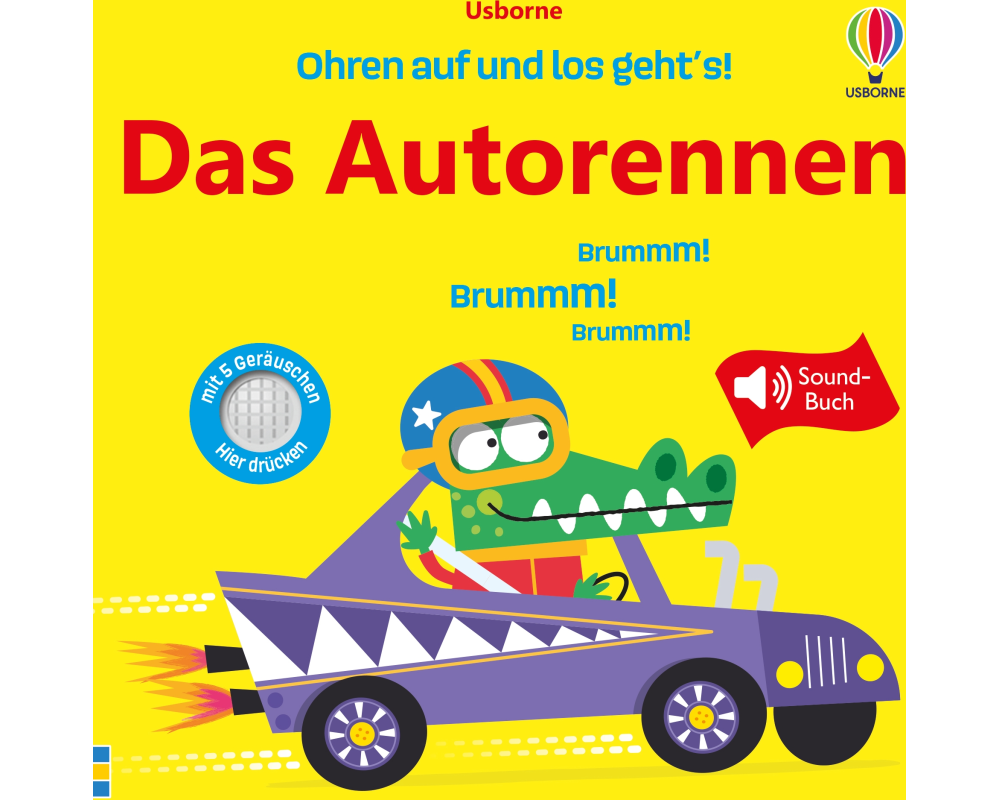 Ohren auf und los geht's! Das Autorennen