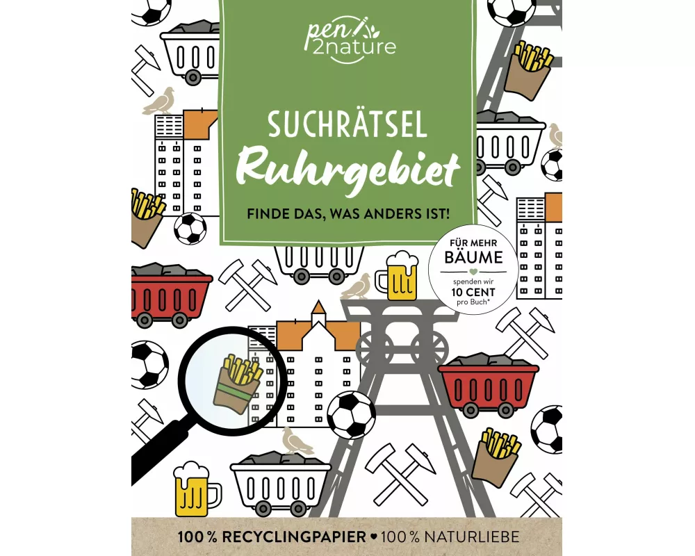 Suchrätsel Ruhrgebiet - Finde das, was anders ist!