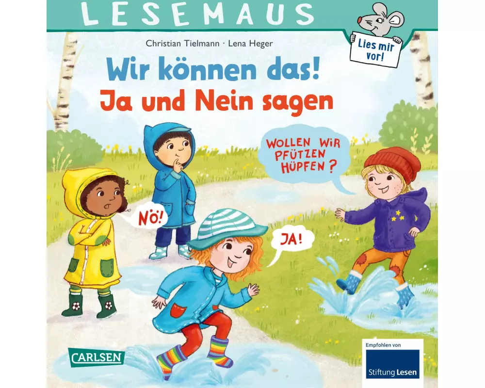 LESEMAUS 155: Wir können das! Ja und Nein sagen
