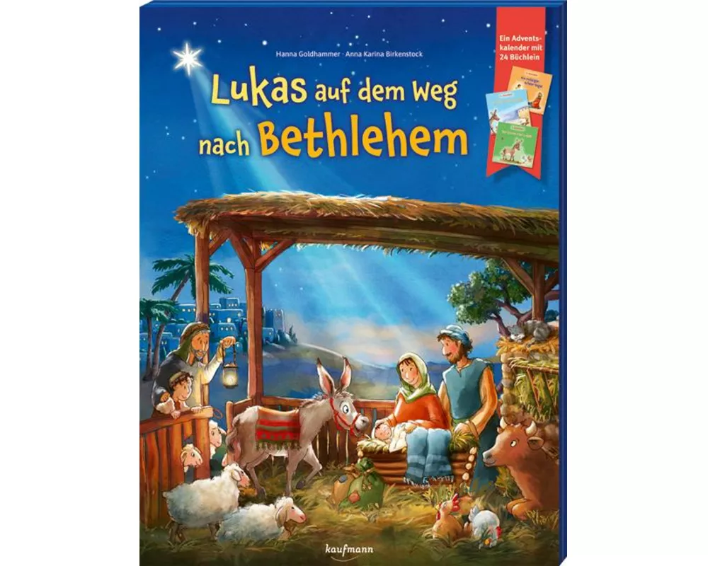 Lukas auf dem Weg nach Bethlehem