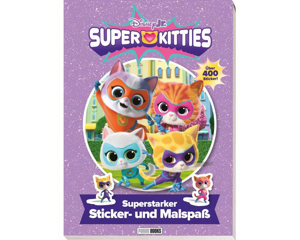 Disney Junior SuperKitties: Superstarker Sticker- und Malspaß