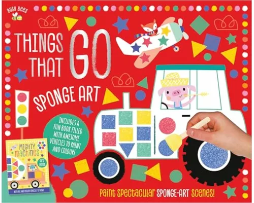 Busy Bees Things That Go Sponge Art