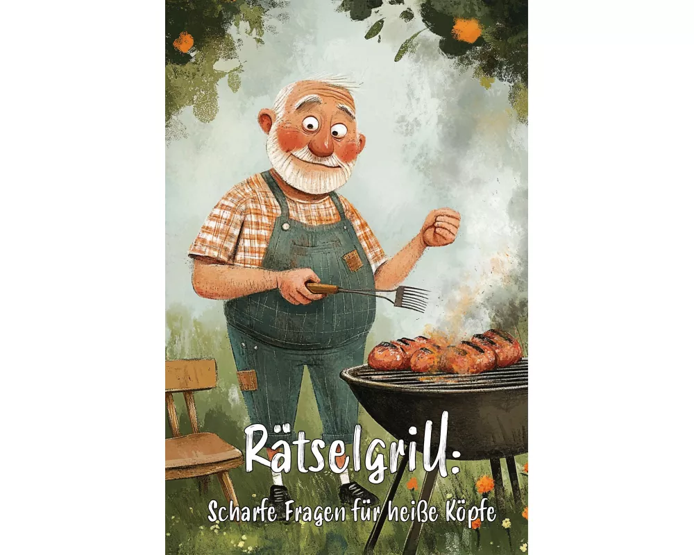 Rätselgrill: Scharfe Fragen für heiße Köpfe - Ultimatives Rätselbuch für echte Grillmeister!
