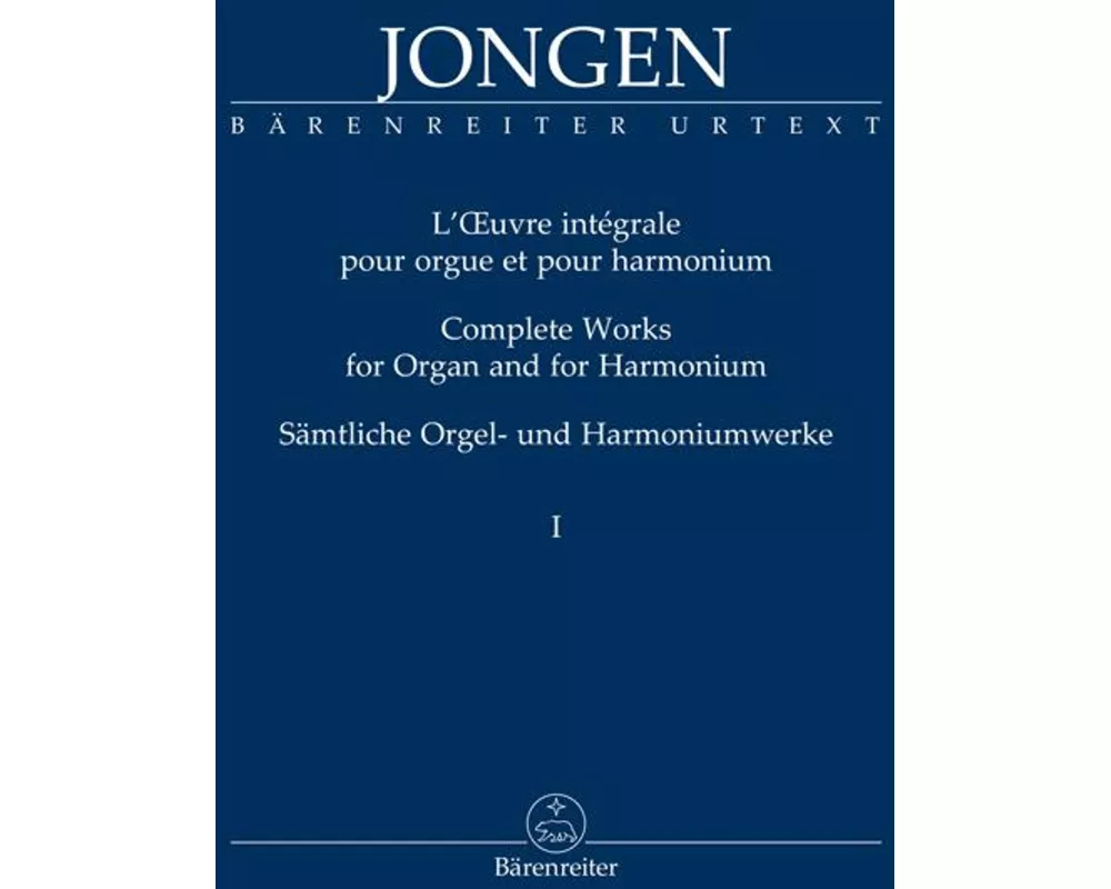 Sämtliche Orgel- und Harmoniumwerke, Band 1