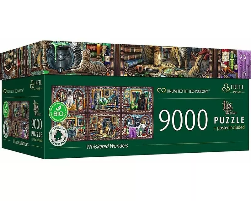 UFT Puzzle 9000 - Lisa Parker - Schnurrbart Wunder Katzen
