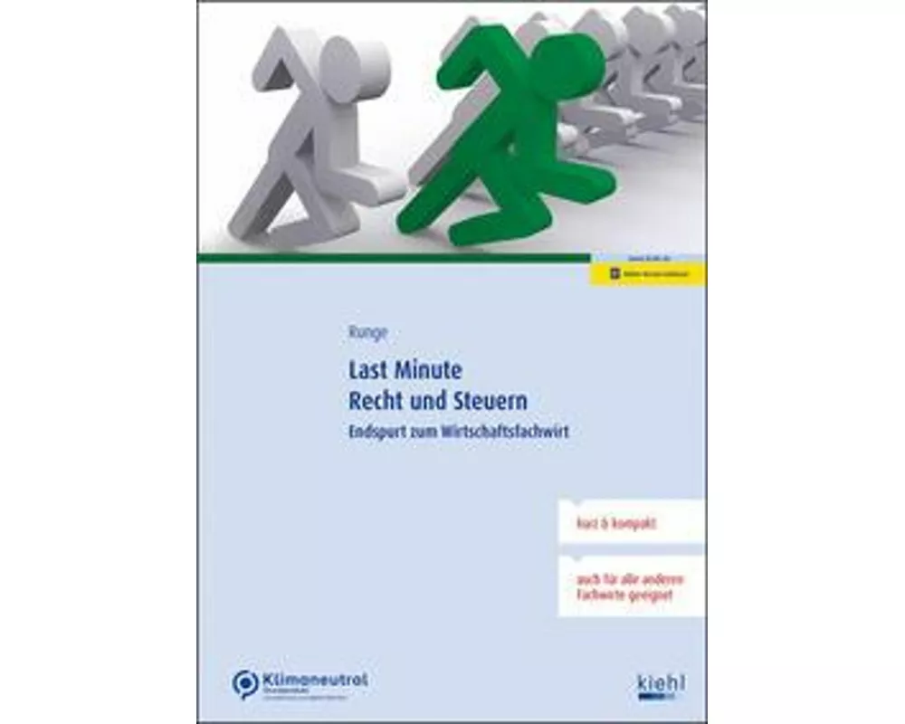 Last Minute Recht und Steuern