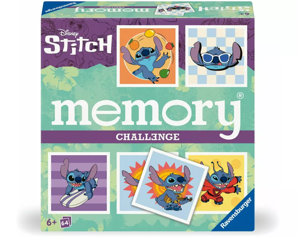 Challenge memory Disney Stitch - Kinderspiel ab 6 Jahre