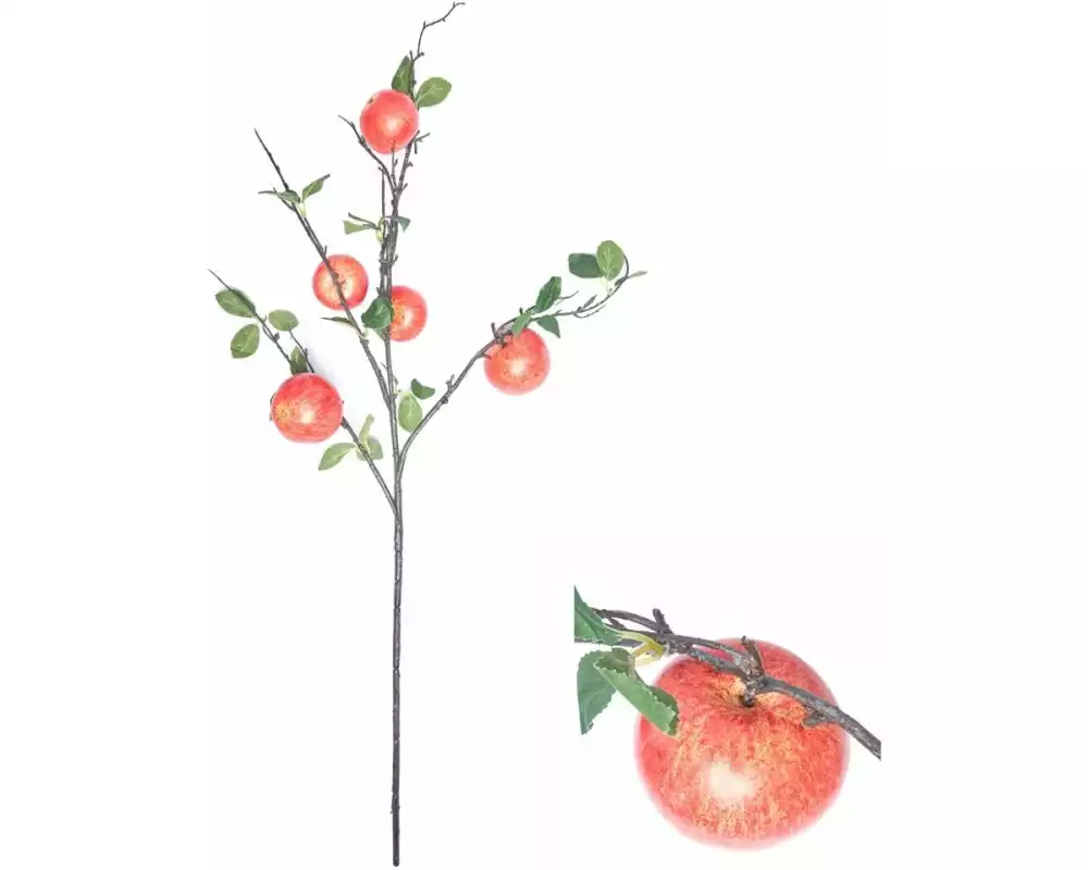 CHALET Kunstblume Apfel 89 cm