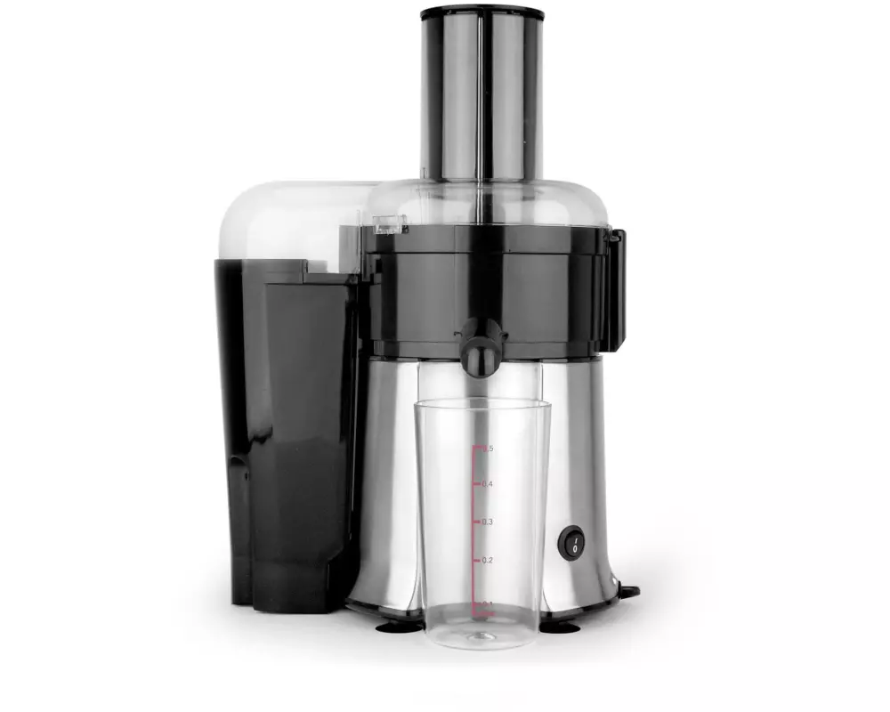 Gastroback Entsafter Vital Juicer Pro Schwarz/Silber