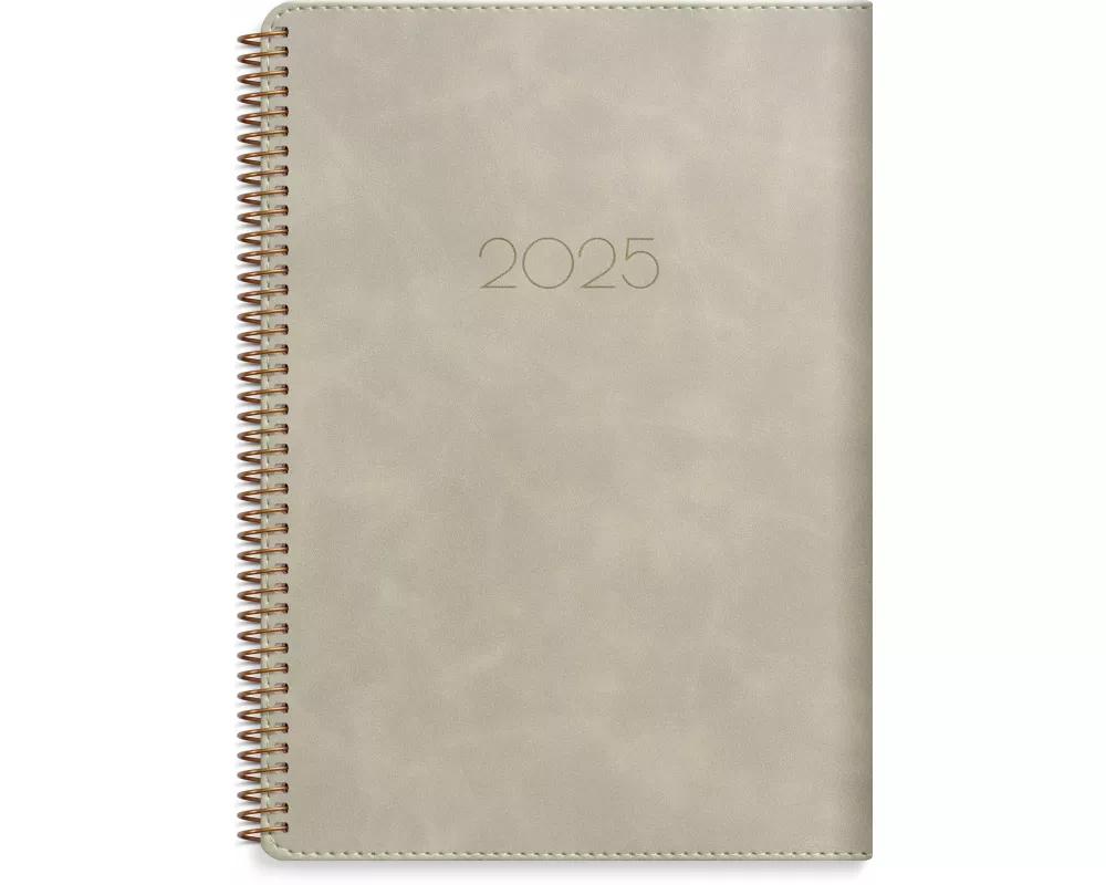 Burde Senator A5 Twist beige Kalender 2025