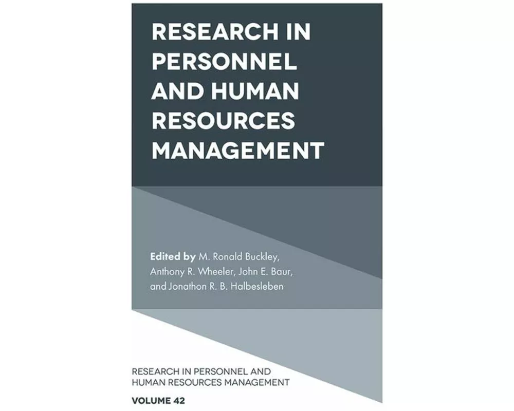 Research in Personnel and Human Resources Management