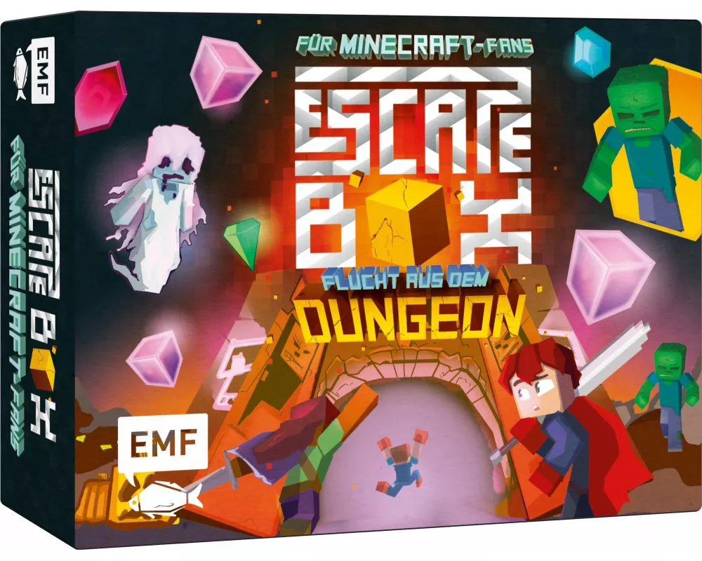 Die Escape-Box für Minecraft-Fans: Flucht aus dem Dungeon