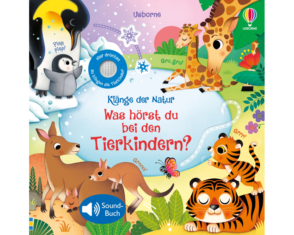 Klänge der Natur: Was hörst du bei den Tierkindern?