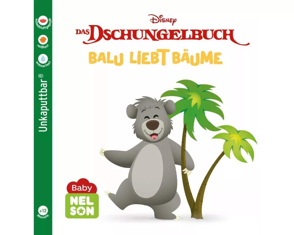 Baby Nelson (unkaputtbar) 3: Disney: Dschungelbuch: Balu liebt Bäume