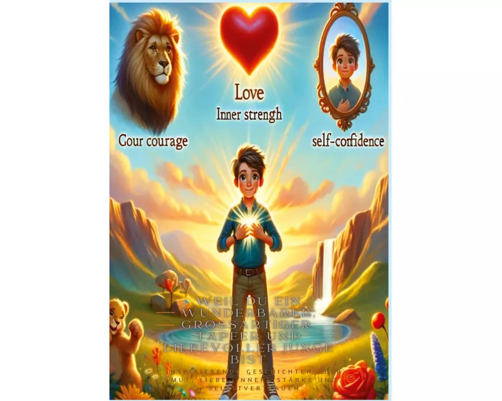 Weil du ein wunderbarer, großartiger, tapfer und liebevoller Junge bist: Geschenk für Jungen