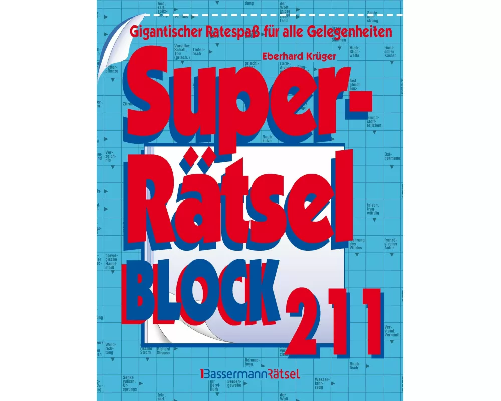 Superrätselblock 211 (5 Exemplare à 4,99 €)