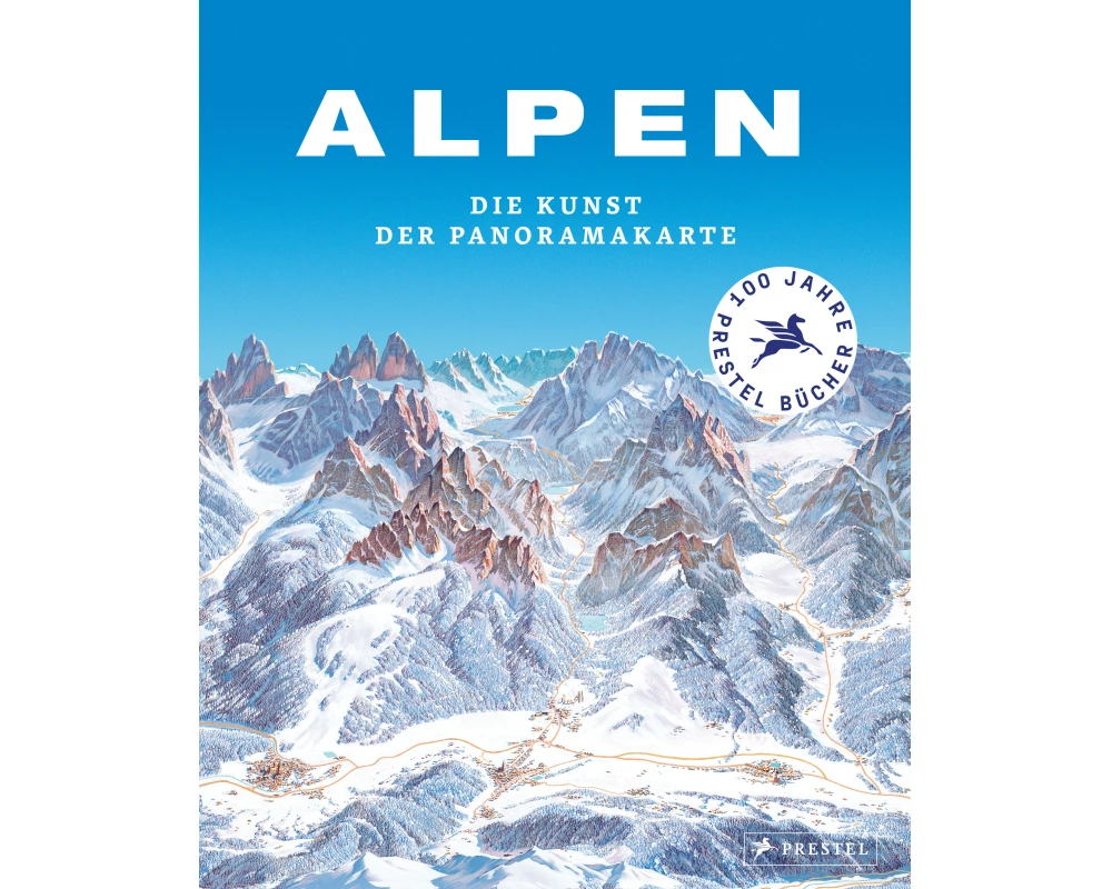 Alpen. Die Kunst der Panoramakarte