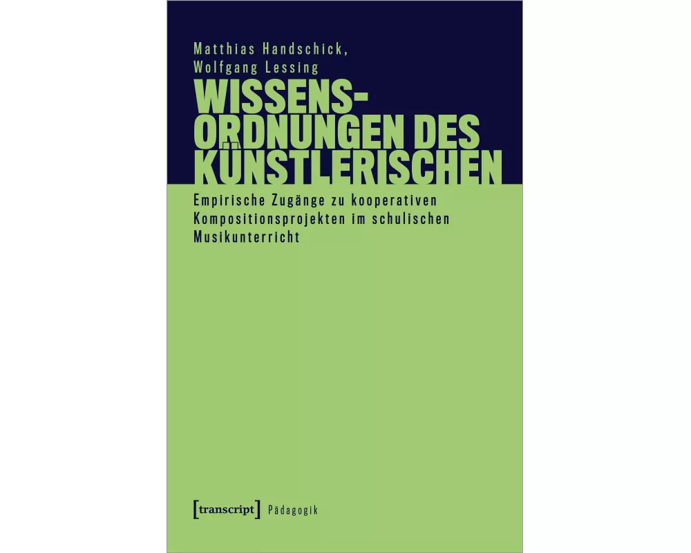 Wissensordnungen des Künstlerischen