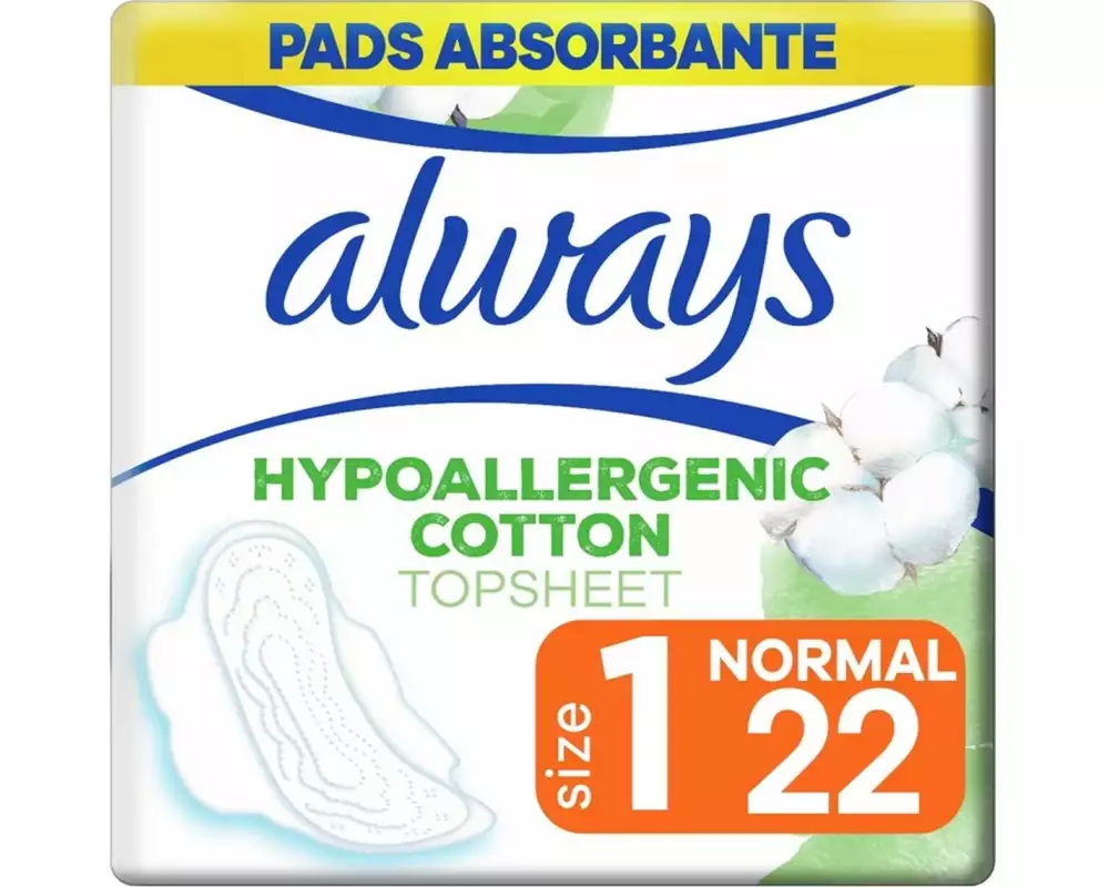 Always Binde Cotton Normal Gr.1 22 Stück