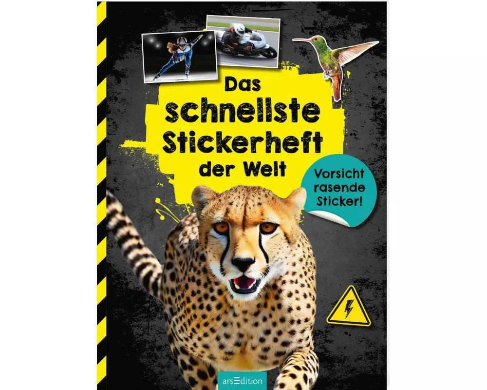 Das schnellste Stickerheft der Welt