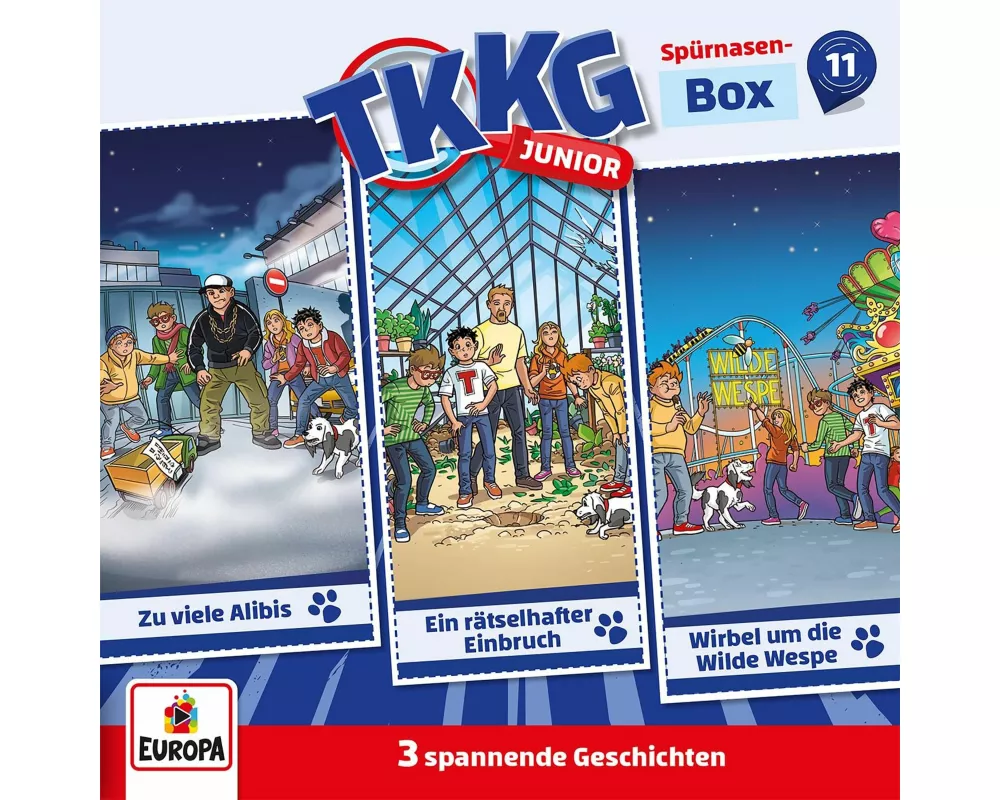 TKKG Junior Spürnasen-Box Folgen 31-33 (3 Audio-CDs)