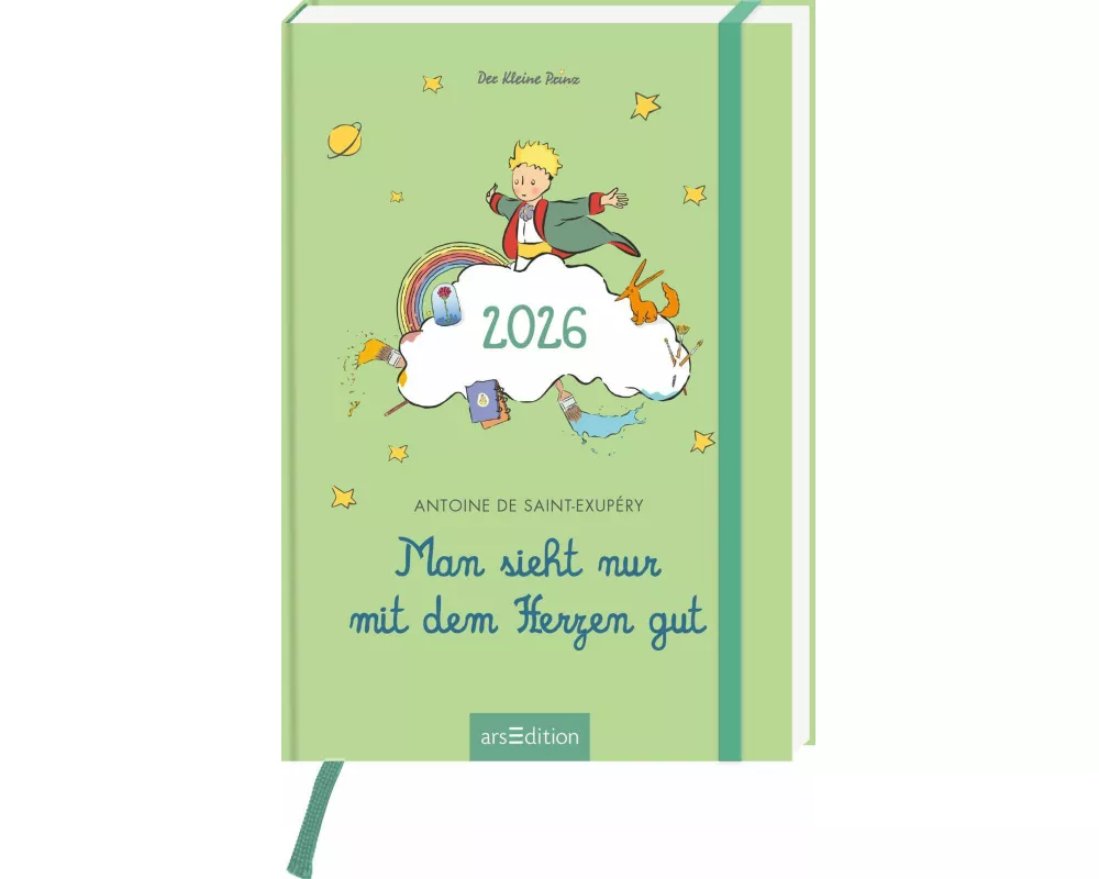 Buchkalender Man sieht nur mit dem Herzen gut 2026