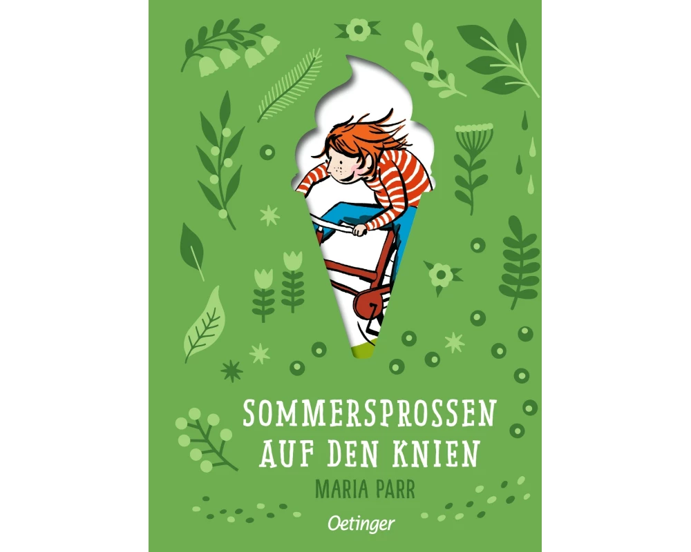 Sommersprossen auf den Knien