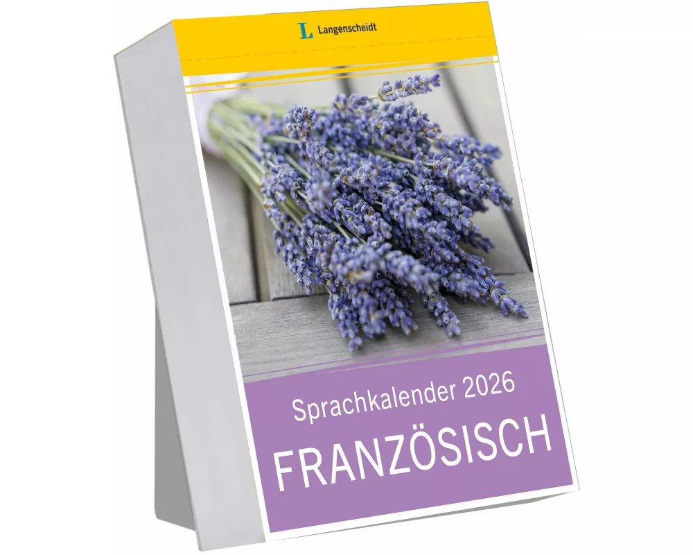 Langenscheidt Sprachkalender Französisch 2026